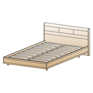 Кровать КР-2803 (1,6х2,0) 